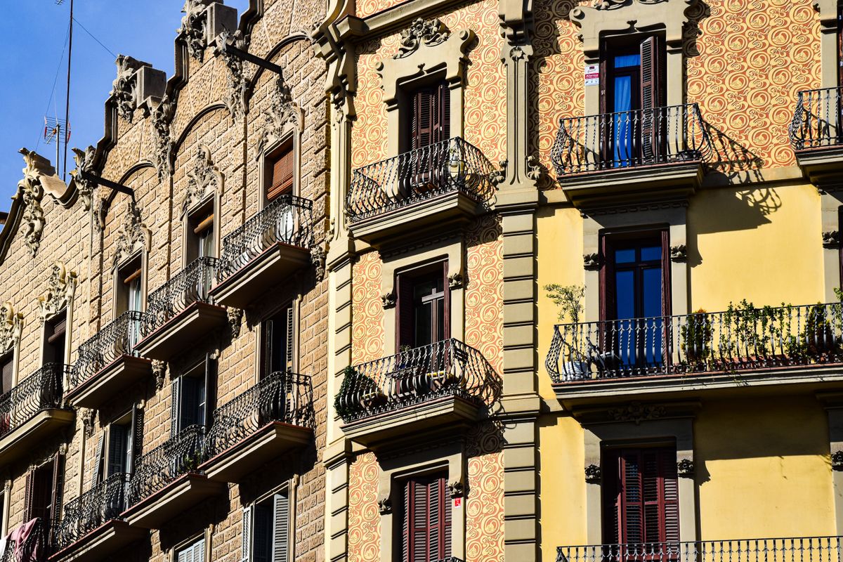 Edificios de viviendas en Barcelona
